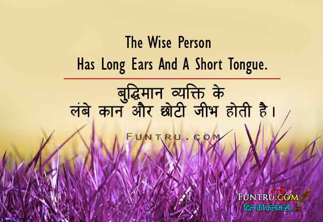 The Wise Person Has Long - Wisdom Quotes